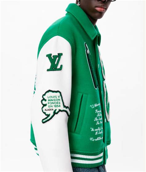 green louis vuitton jacket